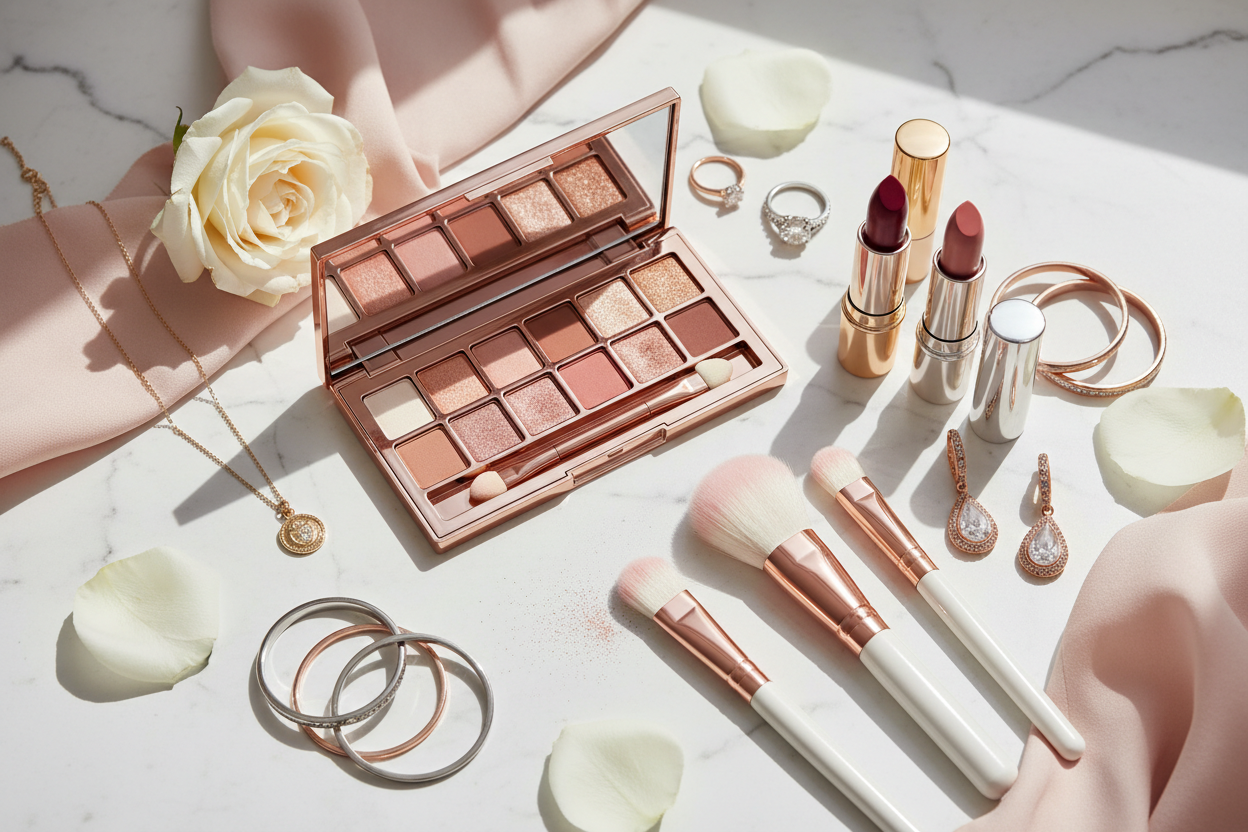 Cosmetics and jewellery